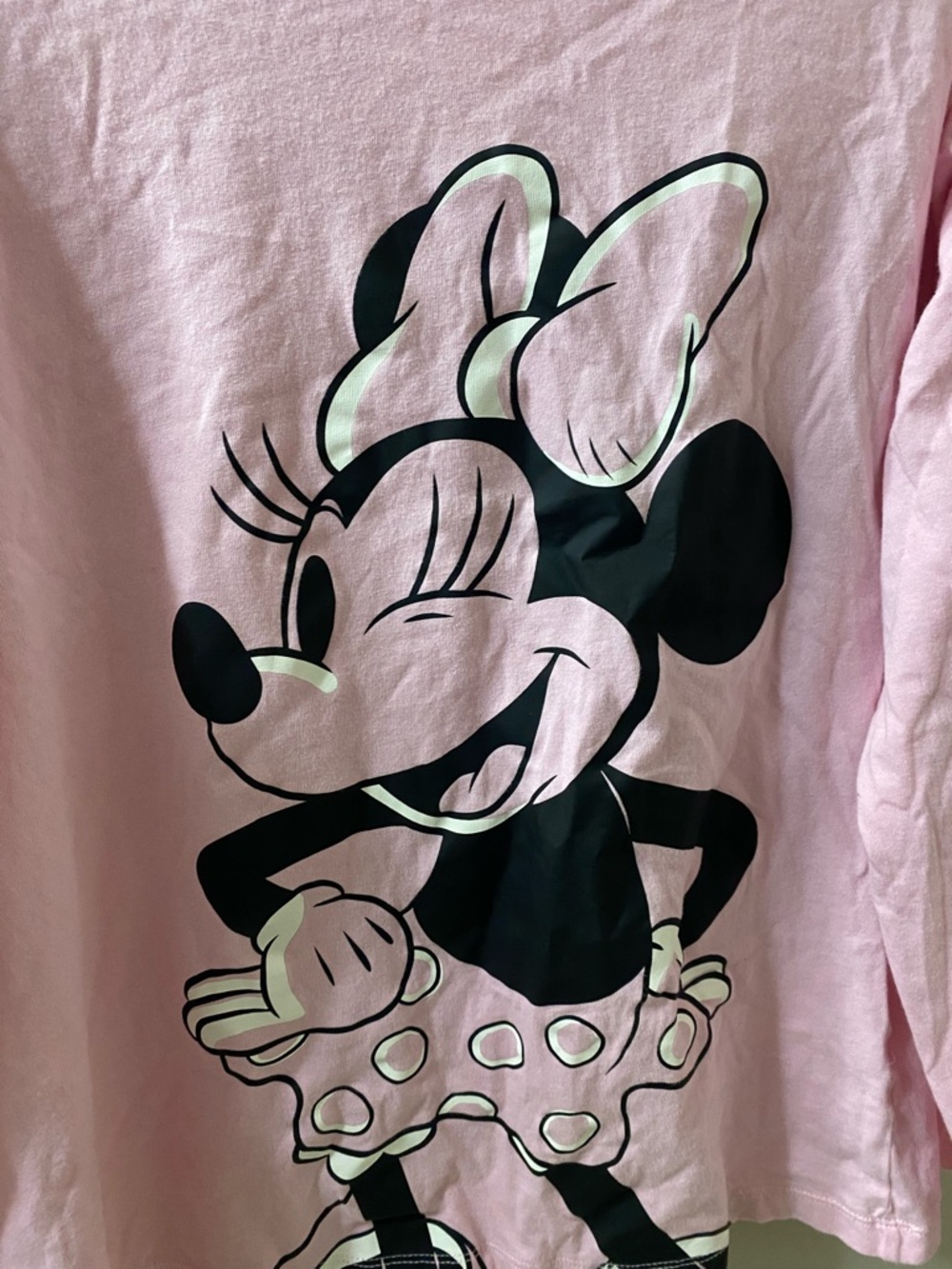 Minnie Mouse Long-Sleeve Sleep Shirt - Picture 2 of 4